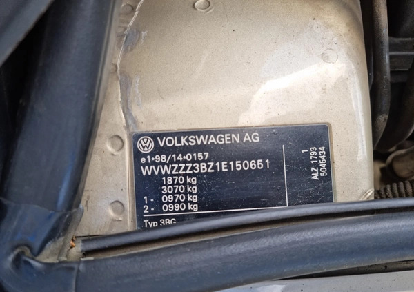 Volkswagen Passat cena 6000 przebieg: 328600, rok produkcji 2000 z Szprotawa małe 106